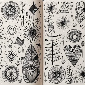mindful doodling